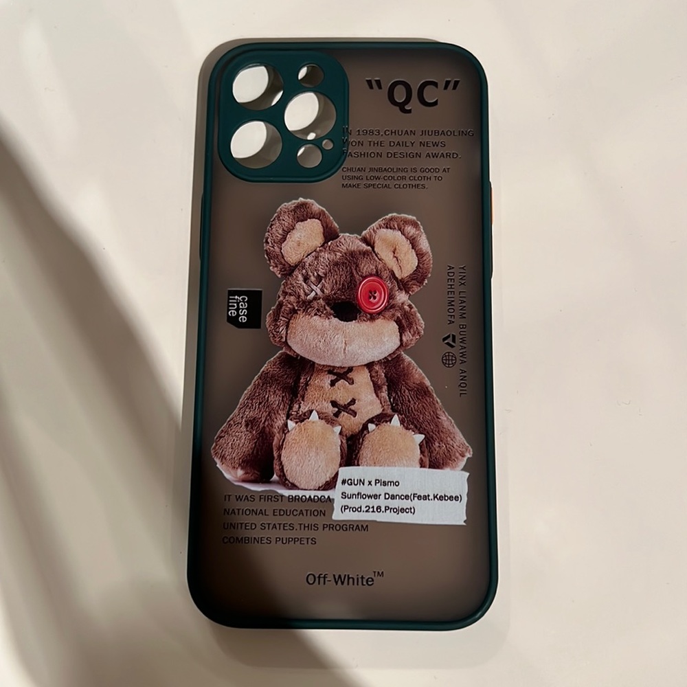 Streetwear bear phone case